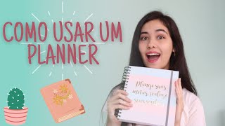 Como usar um PLANNER  Marina Blanc [upl. by Darnall]