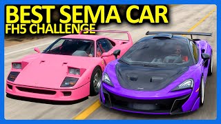 Forza Horizon 5 Online  Best SEMA Car Challenge [upl. by Esinaj]