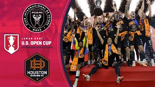 Inter Miami vs Houston Dynamo Extended Highlights  US Open Cup Final  CBS Sports Golazo [upl. by Egroej]