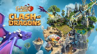 Turn Your Village Into a Kingdom New Clash of Dragons Legendary Scenery [upl. by Buddie]