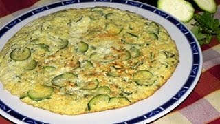 FRITTATA CON RICOTTA ZUCCHINE E MENTA [upl. by Allebara105]