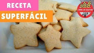 GALLETAS SIN GLUTEN Y SIN LACTOSA ✅ Receta FÁCIL y ECONÓMICA [upl. by Rennane]