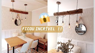 FAÇA VOCÊ MESMO FIZEMOS UMA DECORAÇÃO INCRÍVEL PARA COZINHA PASSO A PASSO [upl. by Leval473]