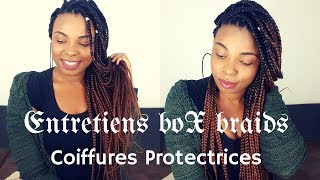 Comment entretenir les tresses Routine Soin pour les tresses [upl. by Stearn]