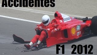 Accidentes F1 2012 [upl. by Hilda]