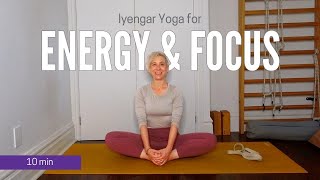 Energize amp Focus with these Iyengar Yoga Seated Twists [upl. by Ursal]