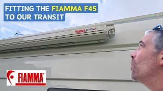 FIAMMA Awning Install How EASY is it  Ford Transit Campervan Conversion [upl. by Melentha]