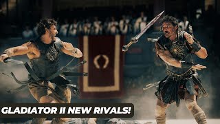 Gladiator II First Look Paul Mescal amp Pedro Pascal Clash in Epic Showdown [upl. by Alliuqal]