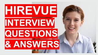 HIREVUE Interview Questions Tips and Answers How to PASS a HireVue Interview [upl. by Turk]