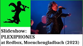 PLEXIPHONES live at Redbox Mönchengladbach April 5 2023 concert slideshow by Nightshade TV [upl. by Yraillih]