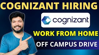 Cognizant Work From Home Jobs  Cognizant Hiring process  Cognizant Job for freshers Job4freshers [upl. by Eniamraj]