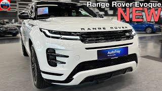 New RANGE ROVER EVOQUE 2024  VISUAL REVIEW exterior interior infotainment [upl. by Enram]