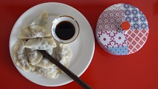 Genuine Chinese dumplings  Jiaozi 饺子 [upl. by Ahsienak810]