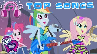 🎵 My Little Pony Equestria Girls  TOP SONGS  20 Minutes Music Compilation  MLP Song [upl. by Oiratno]