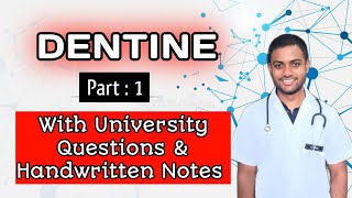 Dentine Part 1 Structure Of DentineTypes Of Dentine Age Changes In Dentine Functions Of Dentine [upl. by Aelanej]