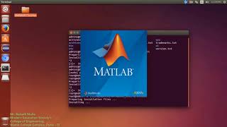 How to install MATLAB R2017a in Ubuntu 1604 LTS [upl. by Ddene]