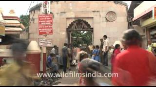 Kamakhya temple entrance gate in fast motion [upl. by Hermann]