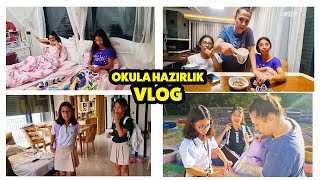 OKULUN İLK GÜNÜ HAZIRLIK VLOG SILA VE MİRA [upl. by Zaremski]