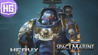 Warhammer 40000 Space Marine 2  Heavy Class Gameplay [upl. by Zarah]