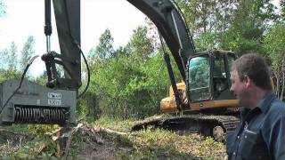 Land Clearing Equipments DAH150Er DENIS CIMAF  John Deere 350D [upl. by Mitchell55]