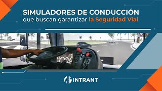 INTRANT instala simuladores de conducción en FENATRADO [upl. by Cibis]