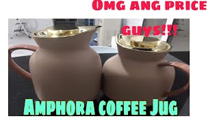 Unboxing Amphora Vacuum coffee Jug presyong mapapa aray ka indayrubyskitchen [upl. by Nathalie]