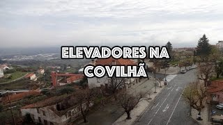 Elevadores na Covilhã Castelo Branco  Portugal [upl. by Nehtiek]