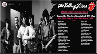 Rolling Stones 1978 Tour Rehearsals NY USA MayJune SUPERB Q SBD Recording [upl. by Krause]