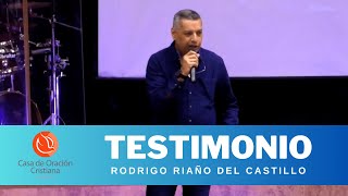 TESTIMONIO  RODRIGO RIAÑO DEL CASTILLO [upl. by Lednem]