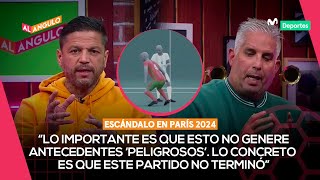 PARÍS 2024 todo lo que pasó en el ESCANDALOSO final del MARRUECOS 21 ARGENTINA  AL ÁNGULO ⚽🥅 [upl. by Teyut]