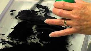 Creating a Marble Pattern with Ink and Water [upl. by Marcoux]