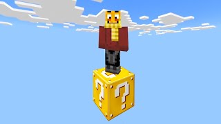 Ich spiele Minecraft auf 1 Lucky Block [upl. by Masson]