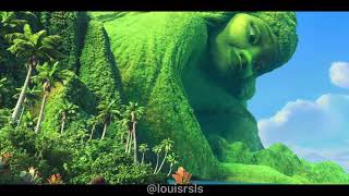 Te Fiti Island  Thailand MayaBay WomanGirlhumanPerson shaped island Moana [upl. by Calendra]