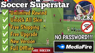 Soccer Super Star Mod Apk Versi 0282  Unlimited Rewind amp Unlock All Skin  Terbaru 2024 [upl. by Scarrow]