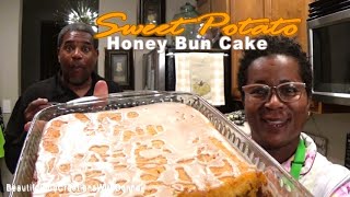 Sweet Potato Honey Bun Cake  Thanksgiving Dessert  I REALLY Liked This One  Its So EASY To Make [upl. by Anilocin]