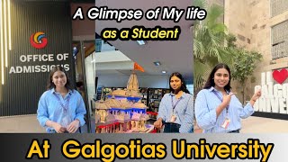 A glimpse of my life at Galgotias University🎓Galgotias Vlog [upl. by Durstin581]