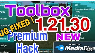 MINECRAFT TOOLBOX PE 12130 INFINITE PREMIUM TIME  TOOLBOX MOD APK  32 And 64 Bit [upl. by Clie]