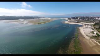 As belas casas e a maior lagoa da Europa LAGOA DE ÓBIDOS [upl. by Alaehcim]