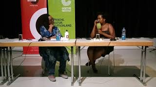 Mshai Mwangola moderates Makena Maganjo whose novel quotSouth Bs Finestquot launched in Nairobi [upl. by Isaiah330]