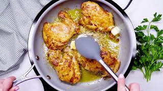 JUICY STOVE TOP CHICKEN THIGHS [upl. by Winna]