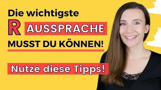 Das wichtigste R im Deutschen das du unbedingt KÖNNEN MUSST Gut Deutsch sprechen  R Aussprache [upl. by Devora]