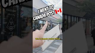 I went to Canada Post today canadalife bengalivlog [upl. by Ez]