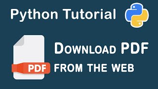 Create a Python program to download PDF files from the web [upl. by Chesney]