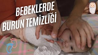 BEBEKLERDE BURUN TIKANIKLIĞI VE TEMİZLİĞİ Bebek Sağlığı Ve Bakımı [upl. by Aninad91]