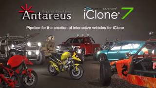 iClone 7 Tutorial  Creating Interactive Vehicles [upl. by Anelra]