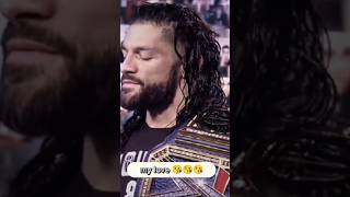 Roman reigns love wwe romanreigns wweedits wwechampion [upl. by Sutelc]