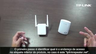 Configurando o Repetidor de Sinal TPLINK [upl. by Bertina]