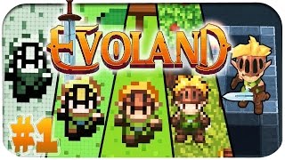 EVOLANDEvolucion del Videojuego La Aventura comienza 1 Gameplay Español [upl. by Christenson]