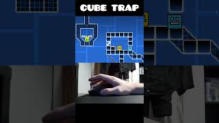 Geometry Dash Cube Trap Bad Ending 😱 [upl. by Llibyc]