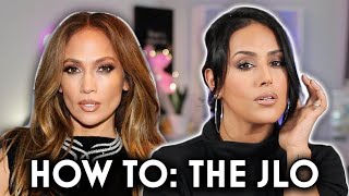 HOW TO JLOs SIGNATURE MAKEUP LOOK  EASY STEP BY STEP TUTORIAL [upl. by Kaja]